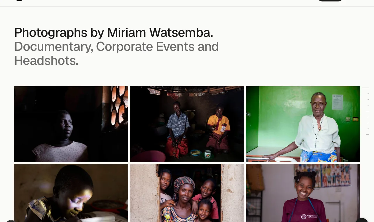 Watsemba Miriam live site preview